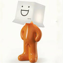 Axyaa Pleated LED USB Table Lamp - Creative Design for Bedroom Reading Lighting
