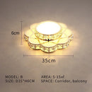 Axyaa LED Crystal Ceiling Lamp for Home Decor Lighting