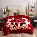 Axyaa Winter Raschel Blanket: High-End Warmth, Double-Sided Flocked Comforter
