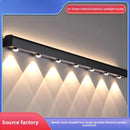 Axyaa Modern Minimalist LED Wall Lamp for Indoor Living Room and Bedroom Background Fixtures