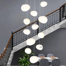 Axyaa Nordic Pendant Chandelier: Stylish Ceiling Light for Dining Room and Living Room