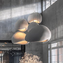 Axyaa Modern Wabi Sabi LED Pendant Chandelier for Living Dining Bedroom Loft