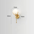 Axyaa Nordic Marble LED Wall Light - Minimalist Indoor Home Decor Fixtures