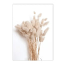 Pampas Grass Canvas Painting Poster by Axyaa - Scandinavian Art for Living Room