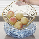 Axyaa Gold Edge Fruit Plate for Snacks, Desserts & Dried Fruits
