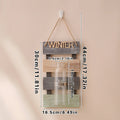 Axyaa Seasonal Wooden Wall Vases Set - Farmhouse Decor for Home