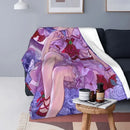 Axyaa Remilia Scarlet Touhou Project Flannel Throw Blanket Soft Warm Bedspreads