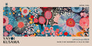 Yayoi Kusama Flower Poster Canvas Print Wall Art by Axyaa for Home Decor