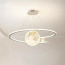 Axyaa Modern Pendant Light Chandelier for Dining Room, LED Ceiling Lamp