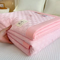 Axyaa Summer Cool Quilt Solid Color Lightweight Single Double Upgrade