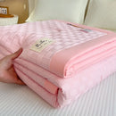 Axyaa Summer Cool Quilt Solid Color Lightweight Single Double Upgrade