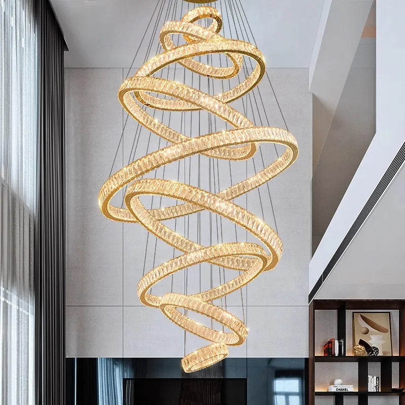 Axyaa Modern Dining Room Pendant Light Indoor LED Chandelier