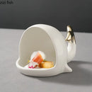 Axya Whale Ceramic Sushi Dinner Plates and Dessert Tray