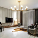Axyaa Modern Chandelier Ceiling Lamp for Home Lighting - E27 Mounted Bedroom Dining Room Light