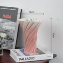 Axyaa Geometric Gradient Ceramic Vase for Home Decor