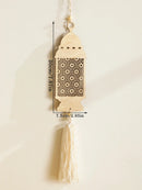 Ramadan Wooden Moon & Star Ornaments by Axyaa - Eid Decor & Ramadan Gift