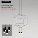 Axyaa Luxe LED Chandeliers: Modern Villa Hanging Wire Lamps for Living Room Lighting