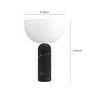 Axyaa Marble Retro Desk Lamp - Creative Minimalist Designer's Study Bedroom Bedside
