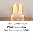 Rabbit Night Light by Axyaa: USB Powered LED Lamp for Kids' Bedroom & Baby Nursery