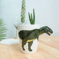 Axyaa Dinosaur Ceramic Coffee Cup - 3D Animal Shape - Office Home Decor & Gift