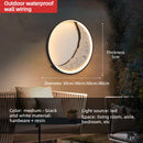 Luxury Nordic Moon LED Wall Lamp by Axyaa - Waterproof Bedroom Lighting