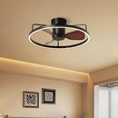 Axyaa Foldable Ceiling Fan with LED Light & Remote Control | Modern Bedroom Living Room Lighting