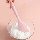 Silicone Cake Scraper Set by Axyaa: Non-Stick Spatula Mixer & Brush Baking Tools