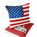 Axyaa LOVE USA Square Pillowcase for Home Decor