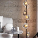Axyaa LED Standing Lamp, 3-Color Brightness Control, Modern Remote-Controlled Floor Lamp