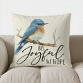 Axyaa Be Light Bird Pillow Cover for Sofa Bedroom Car - Decorative Cushion Cover