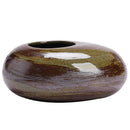 Axyaa Ceramic Pebble Shape Flowerpot Vase Succulent Pots Bonsai Home Decoration