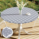 Axyaa Waterproof Elastic Fitted Table Cover for 4ft Tables - Indoor Outdoor
