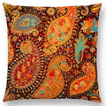 Axyaa Boho Paisley Floral Navajo Geometric Fantasy Pillowcase Suite.