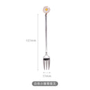 Axyaa Stainless Steel Cartoon Cutlery Set - Spoon Fork Dessert Ice Cream Coffee Cake Fork