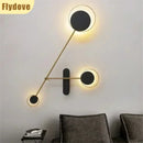 Axyaa Modern Linear Wall Lamp for Living Room Bedroom Hallway Lighting
