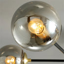 Axya Glass Ball Chandeliers: Nordic Modern LED Lighting for Living Room and Kitchen