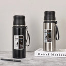 Axyaa Stainless Steel Vacuum Flask - Large Capacity Thermal Bottle