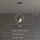 Axyaa Chinese Magpie LED Wall Lamp Ceiling Light Touch Switch for Home Decor