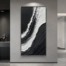 Sandstone Abstract LED Hanging Painting by Axyaa for Modern Decor in Living Rooms & Corridors