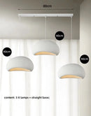 Axyaa Nordic Wabi Sabi LED Pendant Chandelier for Dining Room & Restaurant