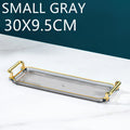 Axyaa Nordic Green Acrylic Tray for Tea Set & Jewelry Storage