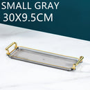Axyaa Nordic Green Acrylic Tray for Tea Set & Jewelry Storage