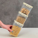 Axyaa Sealed Jar: Moisture-Proof Grain Storage Box with Handle