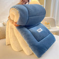 Axyaa Lamb Wool Quilt - Thick Thermal Winter Quilt Core - Single Student Dorm Quilt