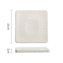 Axyaa Stone Ceramic Steak Serving Plate Set - Restaurant Tableware