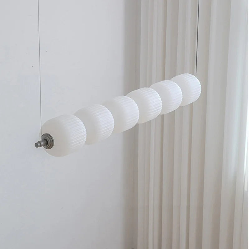 Axyaa White LED Pendant Light for Modern Spaces