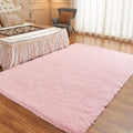 Pink Carpet Modern Living Room Sofa Area Rugs from Axyaa