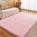 Pink Carpet Modern Living Room Sofa Area Rugs from Axyaa