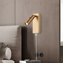 Axyaa LED Adjustable Reading Wall Lamp with Switch for Elegant Bedroom Atmosphere