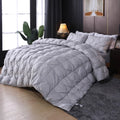 Axyaa Cotton Solid Color Down Quilt - Warm Comfortable Sleep Quilt